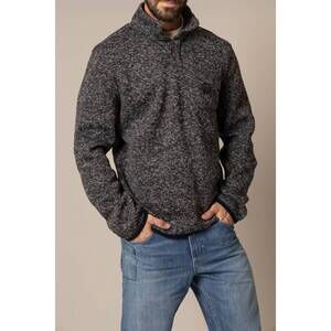 NEW KIMES RANCH classic julian pullover sweatshirt in black